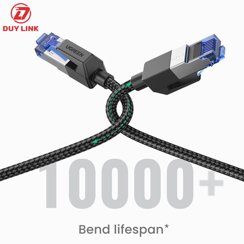 Dây cáp mạng RJ45 Ethernet Cat8 Chính hãng Ugreen NW153   80430 80431 80432 80433 chính hãng