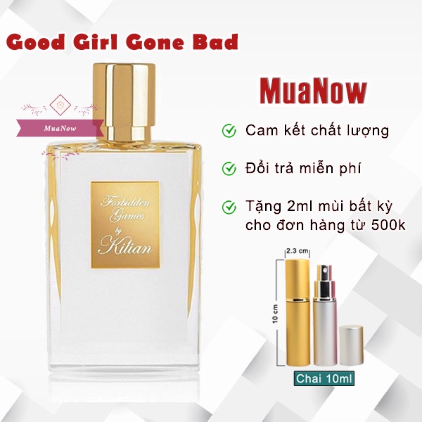 Nước hoa Kilian Good Girl Gone Bad trắng (rắn trắng)