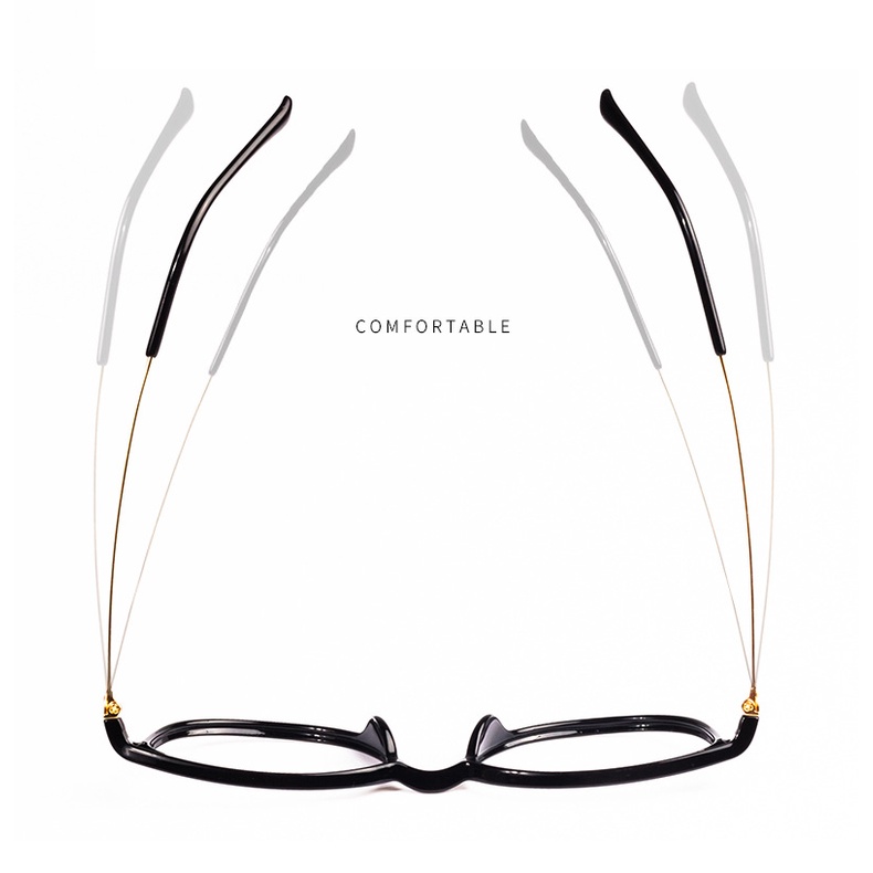 Mắt Kính HEVIA Gọng Titan Siêu Nhẹ Thoải Mái PT062 Cho Nam