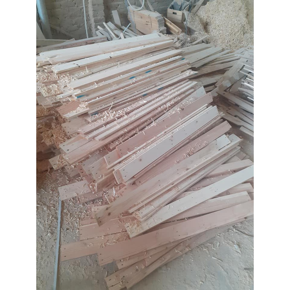 10 Nẹp gỗ pallet dài 30cm và 40cm - Nẹp trang trí Nan gỗ thông pallet 0877226655