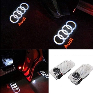 Đèn Laser Chiếu Logo Gắn Cửa Xe Hơi Audi A4 A6 Q3 Q5 Q7