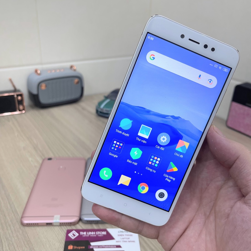 Điện thoại Xiaomi Redmi Note 5A màn 5.5 - Snap 435 ram 4G 64G