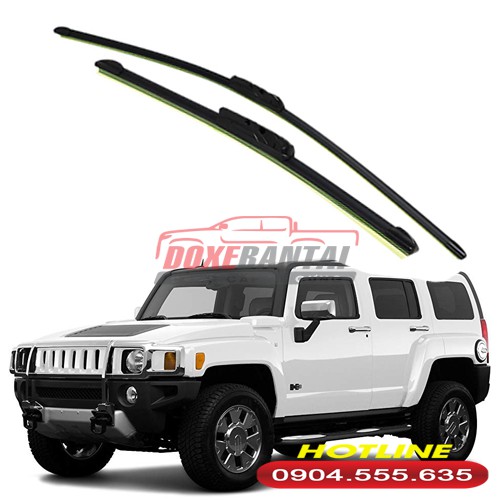 Gạt mưa Silicon cho xe Hummer siêu sạch