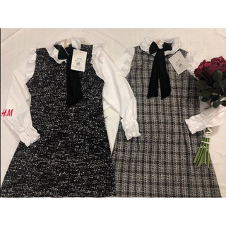[FREESHIP_ĐƠN_99K] (HS) VÁY DẠ PHỐI SƠ MI - StoreVav