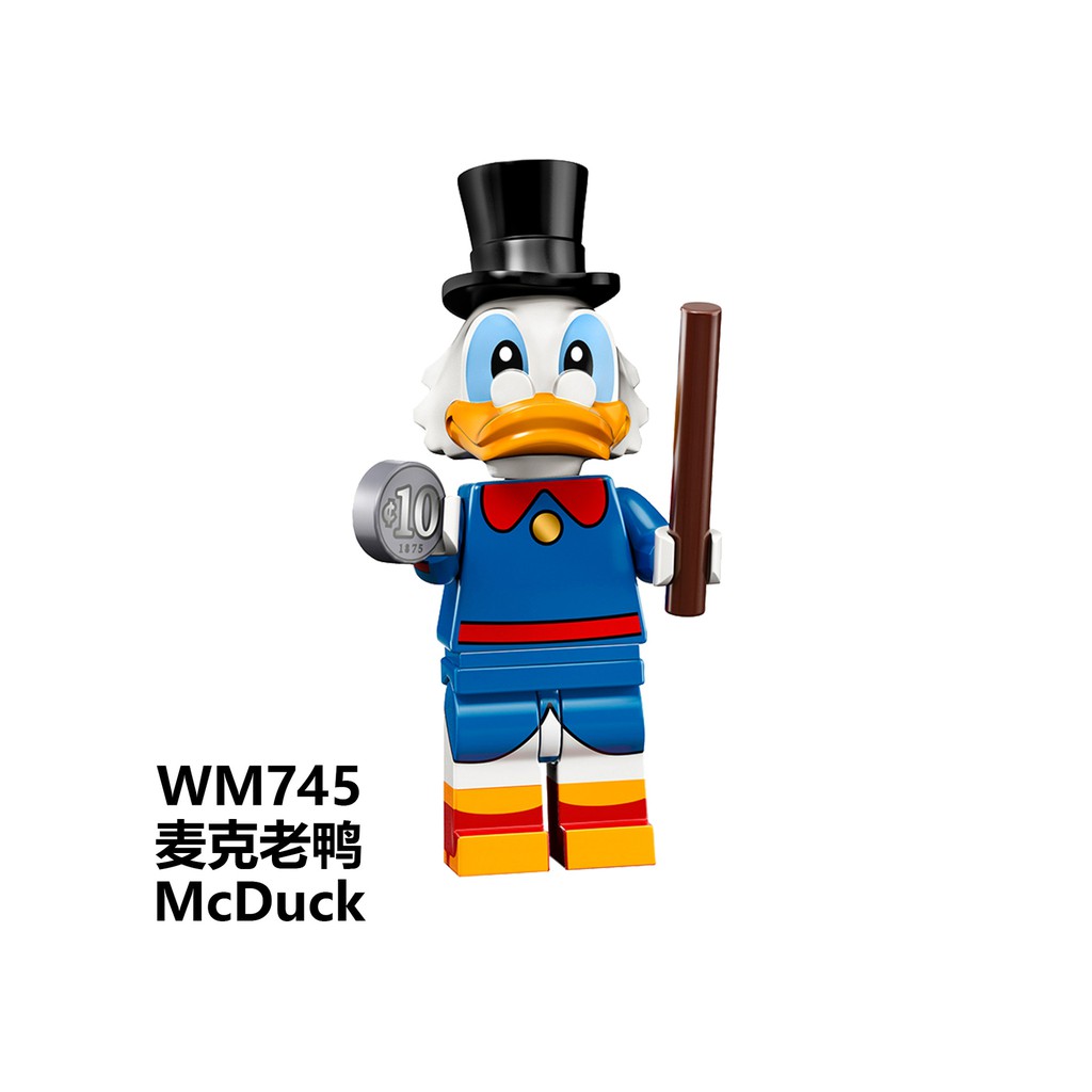 Bộ Đồ Chơi Lắp Ráp Lego WM6066 WM743 Hình Chuột Mickey Vịt Donald