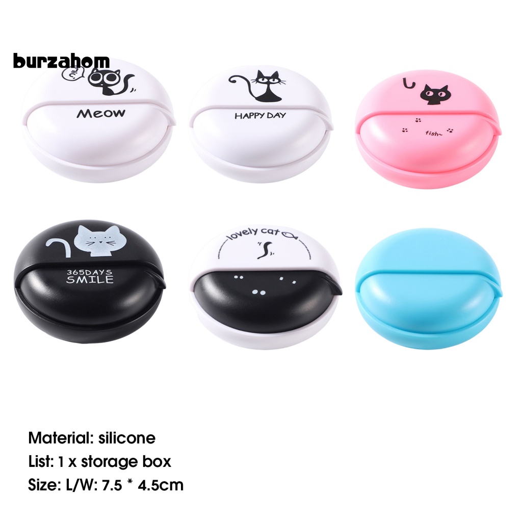 Hộp Đựng Tai Nghe / Thẻ Đa Năng Kiểu Dáng Hoạt Hình Dễ Thương