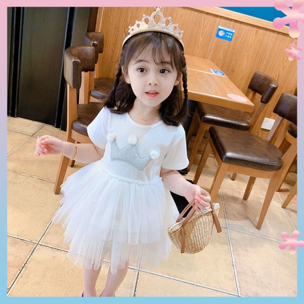 ✨✨Đầm Lưới Xếp Tầng Phong Cách Công Chúa Thời Trang Mùa Hè Hàn Quốc Hàng Mới 2022 Dành Cho Bé Gái