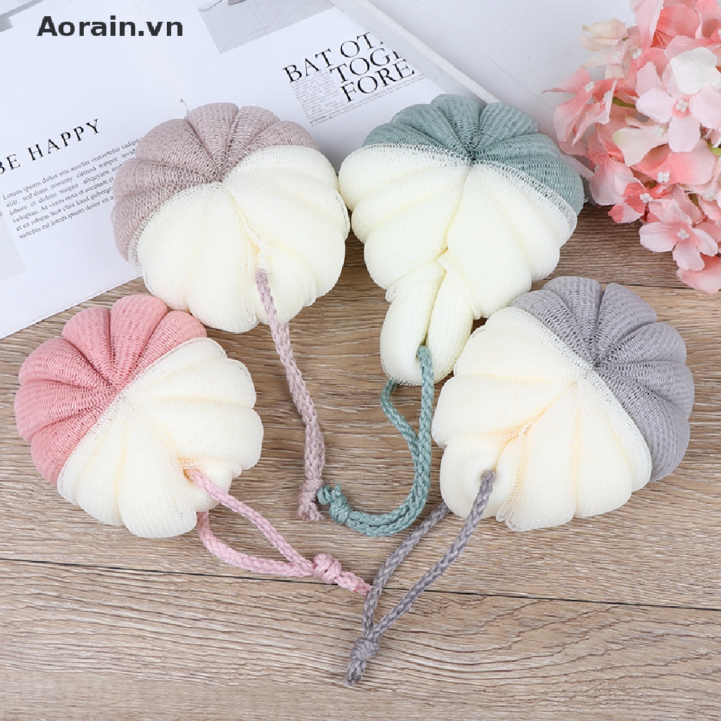 Bông Tắm Sợi nylon Cotton Siêu Mềm Hình Bông Hoa Giúp Tẩy Tế Bào Chết Cho Cơ