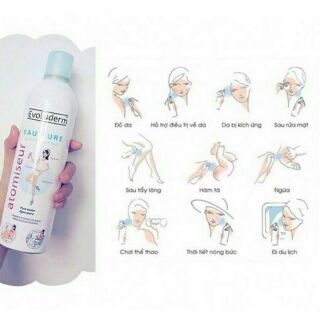 💧💧 Xịt Khoáng Evoluderm 400ml
