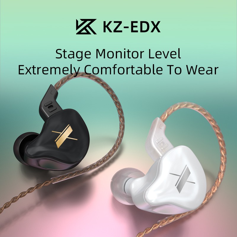 Tai nghe nhét tai KZ EDX 1 chống tiếng ồn thiết kế tiện dụng