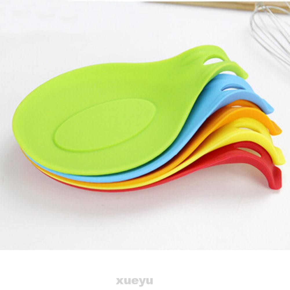 Tấm Lót Muỗng Bằng Silicone Cách Nhiệt Chống Trượt Có Thể Tái Sử Dụng