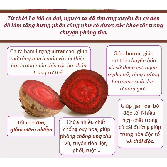 Bột Củ Dền (Beetroot Powder) Dalahouse nguyên chất 50g