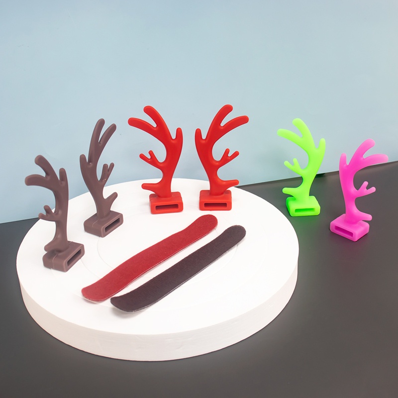 Tai Nghe Có Thể Tháo Rời Hình Tai Tuần Lộc 3D Sống Động