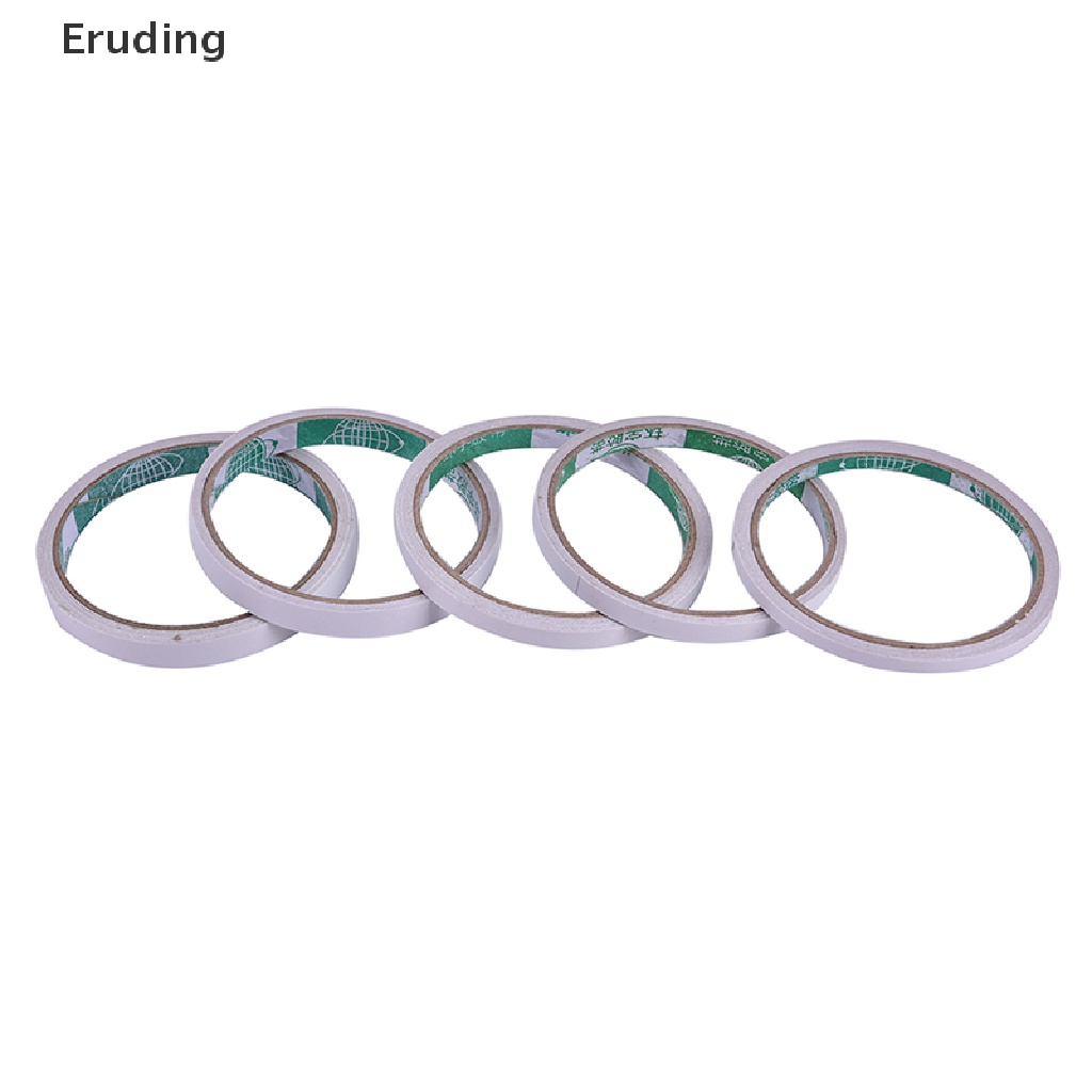 Cuộn Băng Keo Hai Mặt Màu Trắng Siêu Chắc Dài 5M / 8M