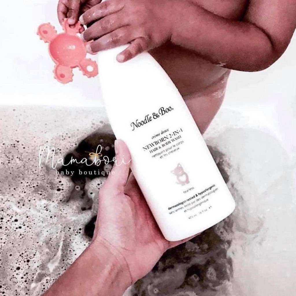 Sữa tắm gội Noodle & Boo Newborn 2in1 , Dầu Xả & Dầu Gội Noodle & Boo cho bé