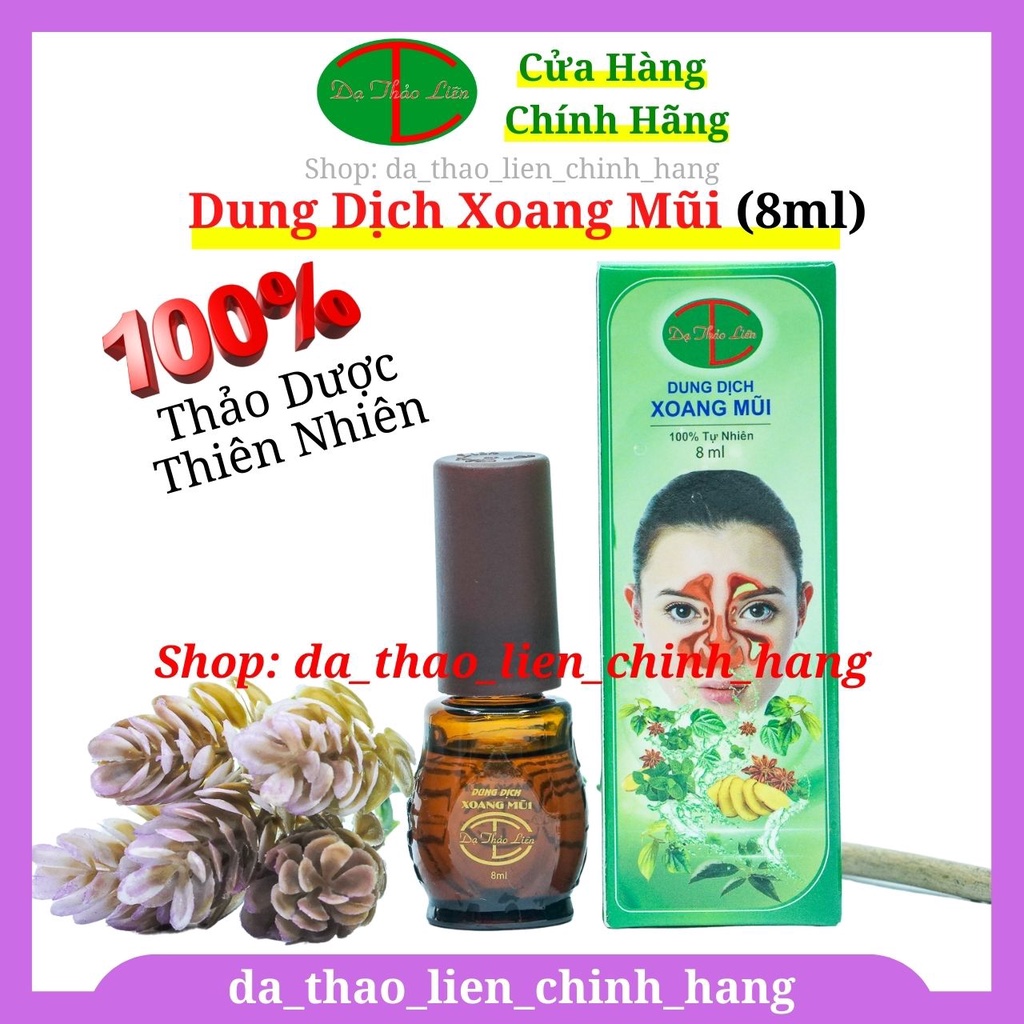 Dung dịch Xoang Mũi Dạ Thảo Liên hoàn toàn từ Thiên Nhiên