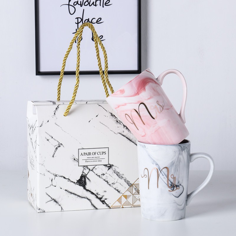 CỐC ĐÔI MR MRS SỨ CAO CẤP CỐC CÀ PHÊ CÓ NẮP QUÀ TẶNG CAO CẤP | BigBuy360 - bigbuy360.vn