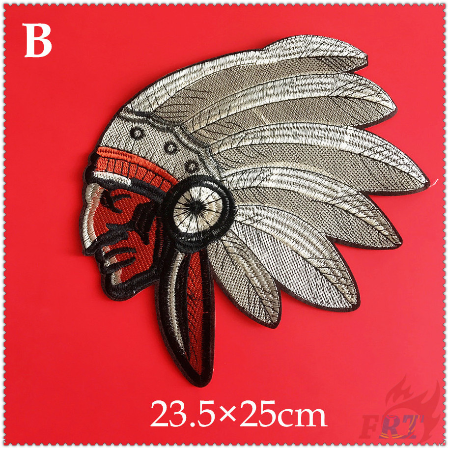 Miếng Vá Quần Áo Hình Lông Vũ Phong Cách Ấn Độ