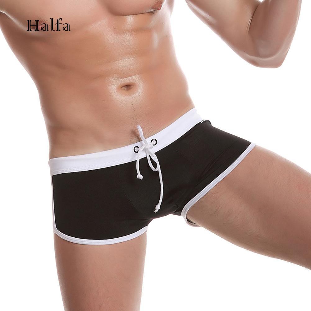 Quần bơi dây rút co giãn thoáng khí nam giới