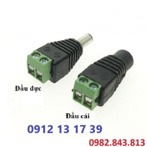 Jack Nguồn DC Đực Cái Vặn ỐcHàng chính hãng BH 2 Năm