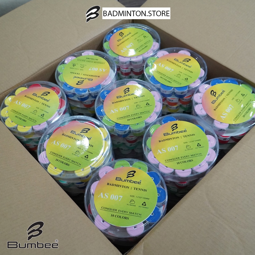 Quấn vợt cầu lông Bumbee AS007 dành cho người ra nhiều mồ hôi tay