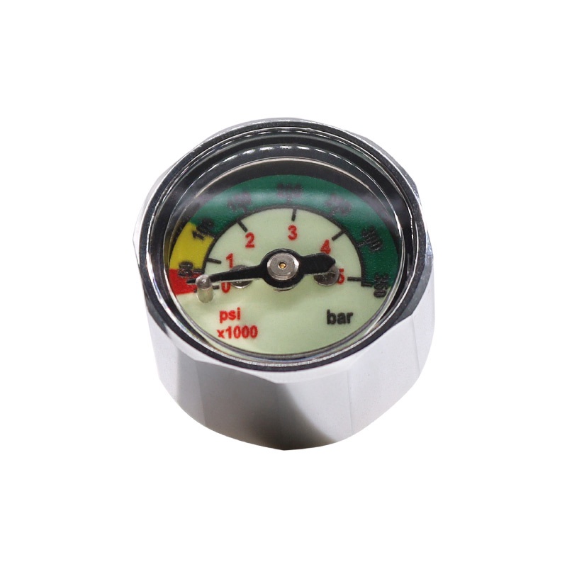 Đồng Hồ Đo Áp Suất Khi Lặn Biển 1 Inch 350 BAR / 5000 PSI 7 / 16Inch-20UNF