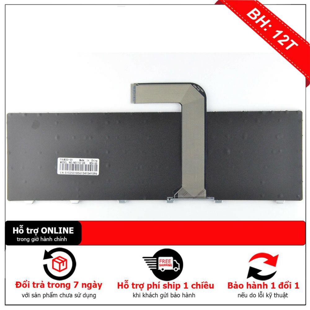 Bàn Phím Dành Cho Laptop Dell Inspiron 15R, N5110, M5110 M501Z, M511R - Hàng Nhập Khẩu