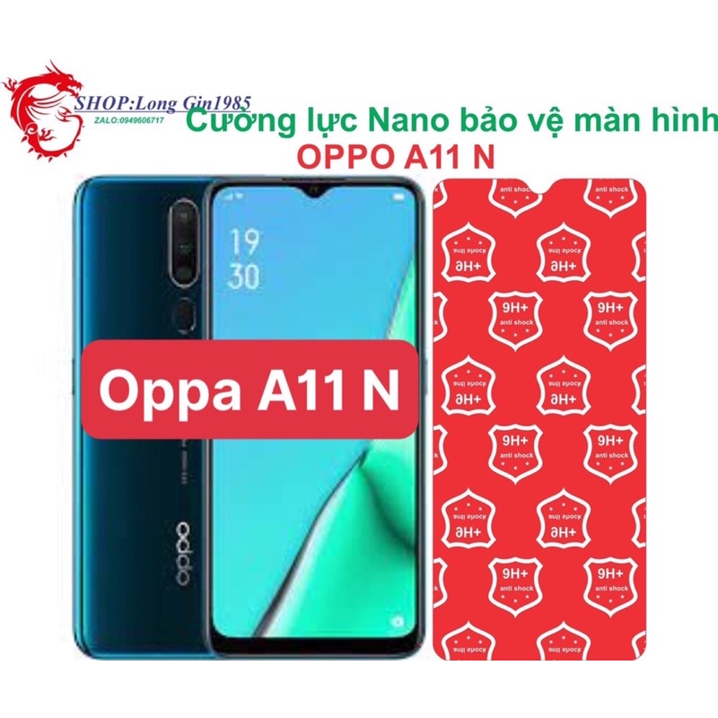 Oppo A11N Cường lực dẻo Nano chống va đập chống trầy xước