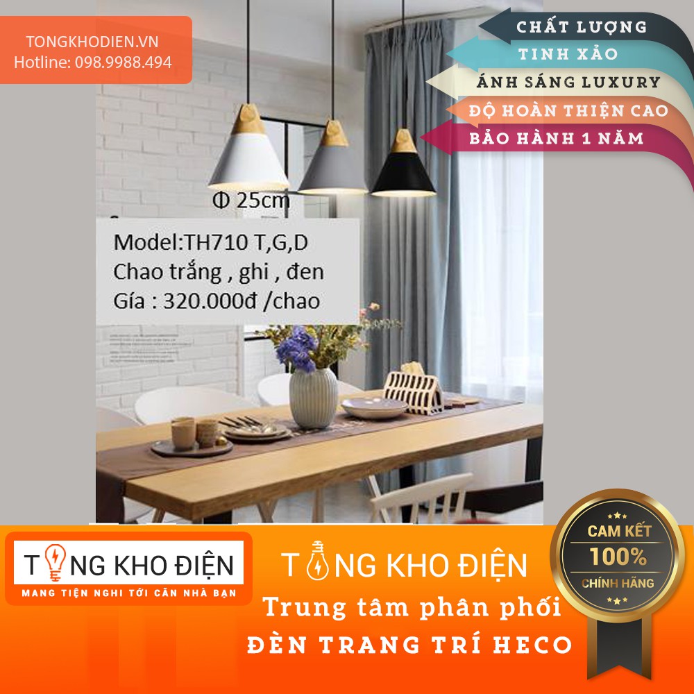 Đèn thả trần hình nón TH710