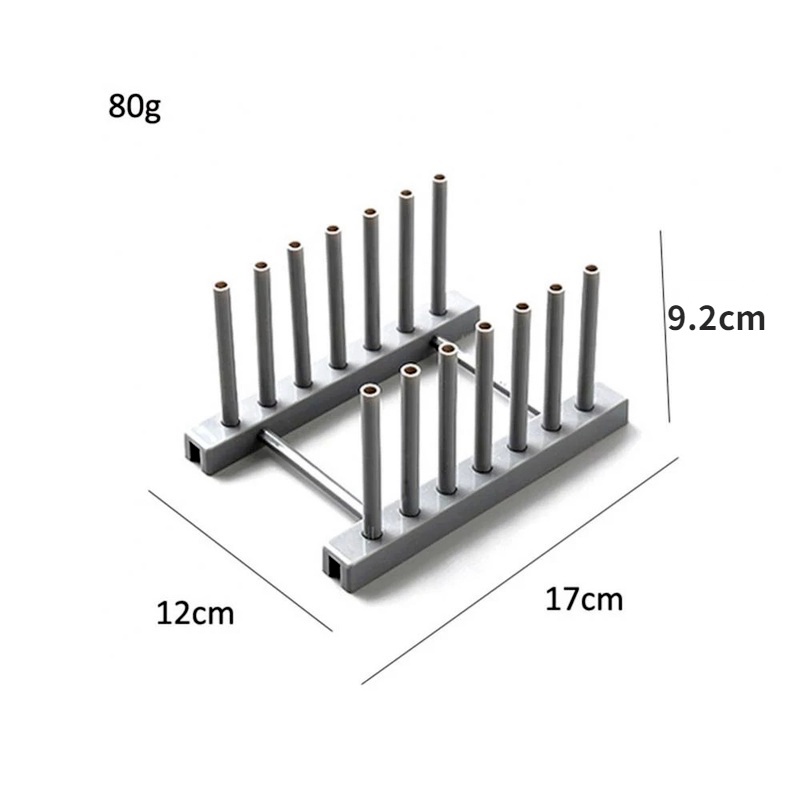 Giá Đỡ Hong Khô Ly Tách/Đĩa/Nắp Nồi Ráo Nước Cho Nhà Bếp