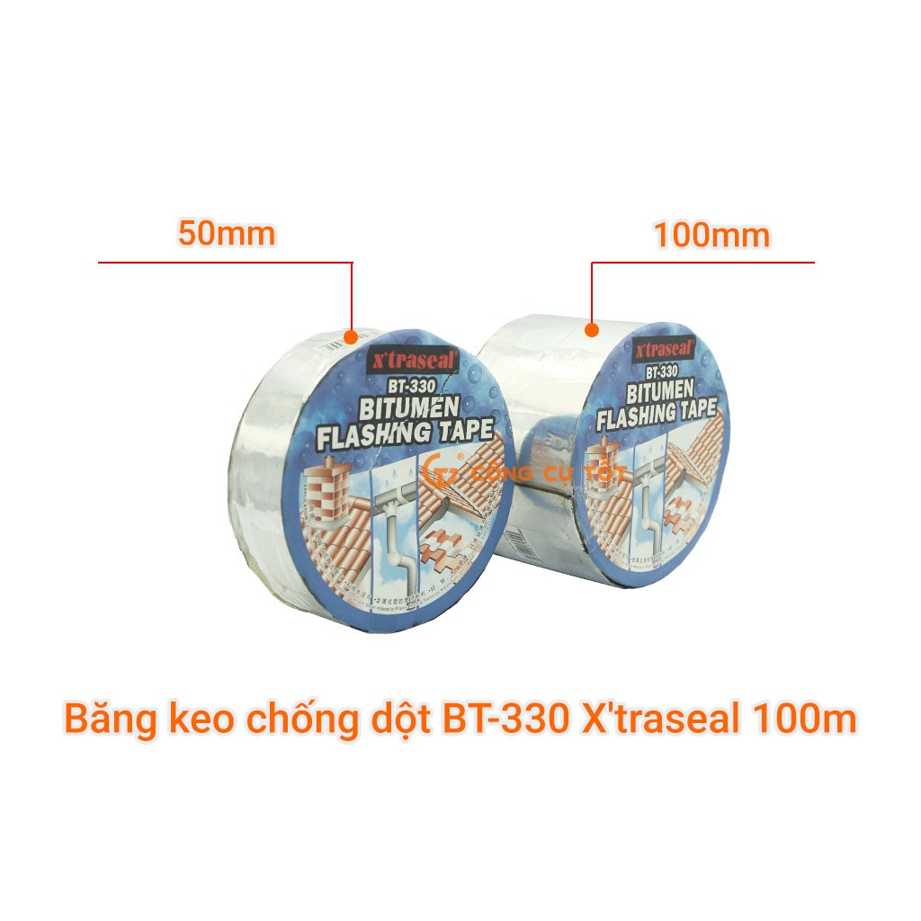 Băng keo chống dột BT-330 X'traseal cuộn 10m