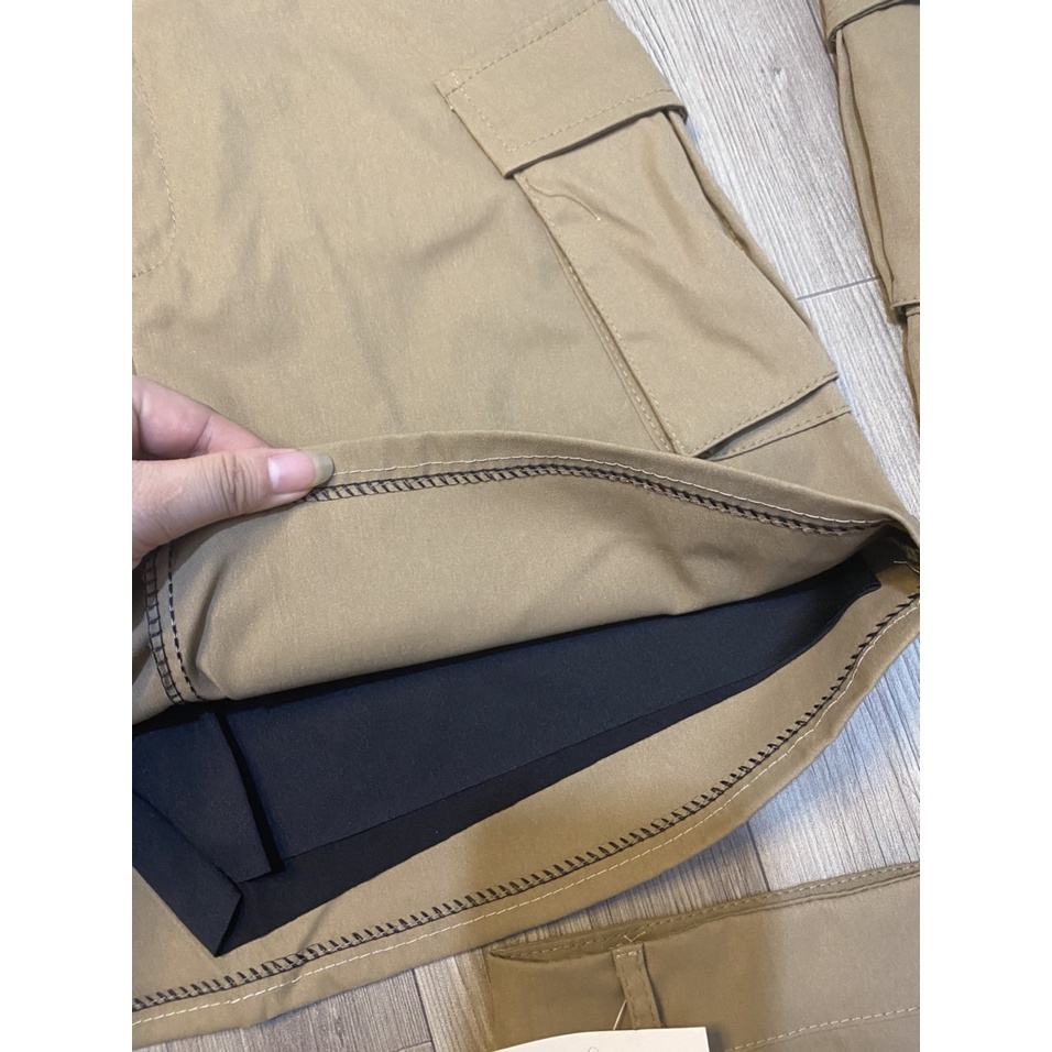 Chân Váy Kaki Giấy Túi Hộp Có Lớp Lót Bên Trong