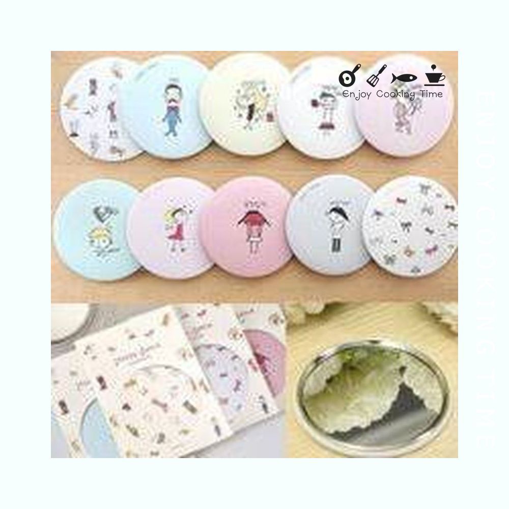 Gương mini dễ thương phong cách Hàn Quốc cakeshop hcm