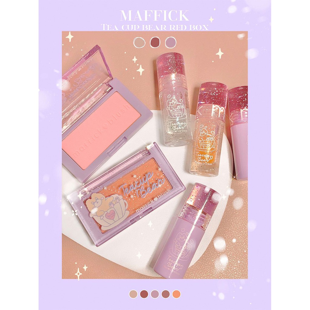 Set trang điểm 3 món Maffick hộp tím lấp lánh | BigBuy360 - bigbuy360.vn