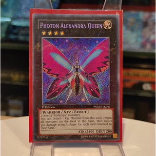 Thẻ Bài Yugioh - Photon Alexandra Queen - NUMH-EN047 - Secret Rare 1st Edition