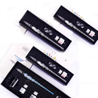 Bút pha lê, bút thủy tinh, bút thư pháp, bút mực máy học sinh