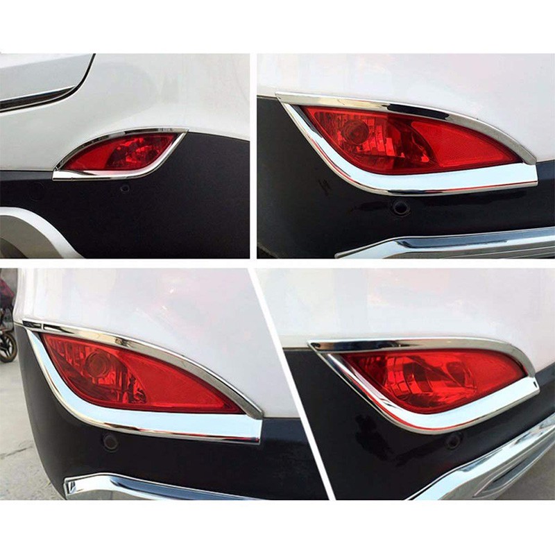 Cặp khung gắn đèn sương mù phía sau cho Hyundai Tucson Ix35 2010 2011 2012 2013 2014 2015