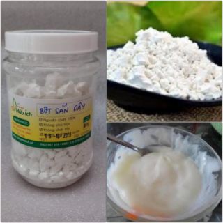 Bột sắn dây nguyên chất nhà làm 200gr đánh bay táo bón, rôm sảy cho bé