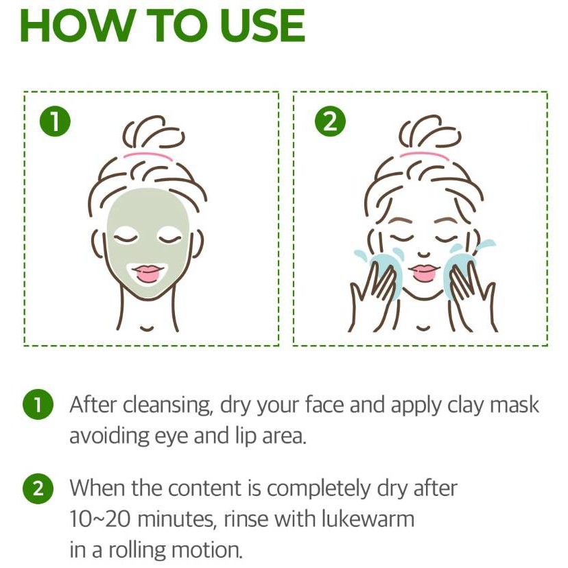 Mặt nạ đất sét làm sạch lỗ chân lông SOMEBYMI Super Matcha Pore Clean Clay Mask 100g