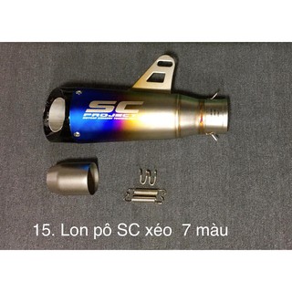 Pô Sc S1 Titan Cao Cấp Nhập Khẩu Full Pát treo, lò xo!