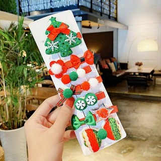 SET 10 KẸP TÓC NOEL, GIÁNG SINH CỰC DỄ THƯƠNG