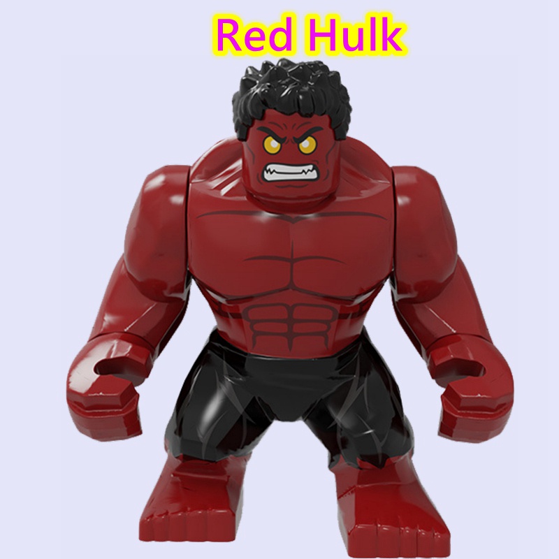 Đồ Chơi  Lắp Ráp Mô Hình Nhân Vật Hulk Truyện Tranh Marvel Mini Cho Trẻ Em