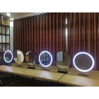 Gương công chúa led cảm ứng tròn d50.