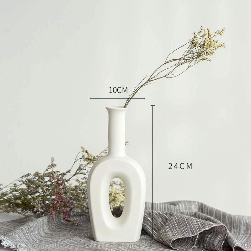 Bình gốm decor phong cách Hàn Quốc