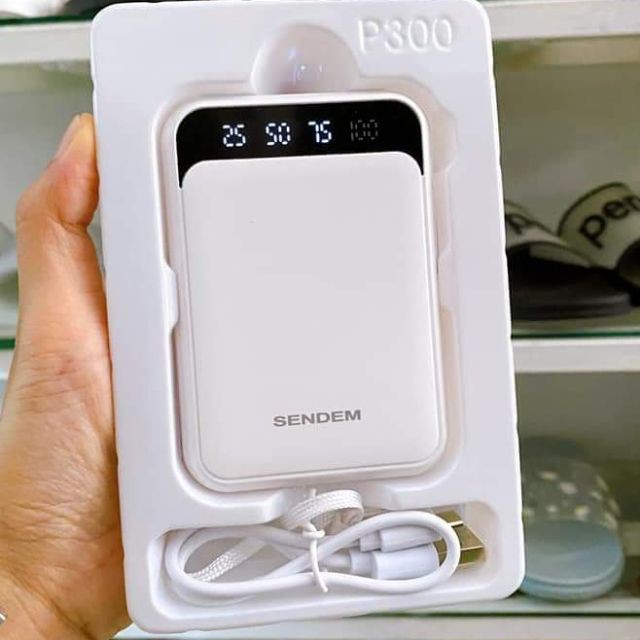 Sạc Dự Phòng Chính Hãng Sendem P300 - Dung Lượng 10000mah