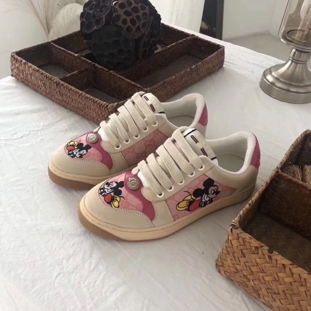 Giày thể thao Gu ci Mickey hàng Siu cấp nha đủ sz nam nữ (chat trước check size ạ)