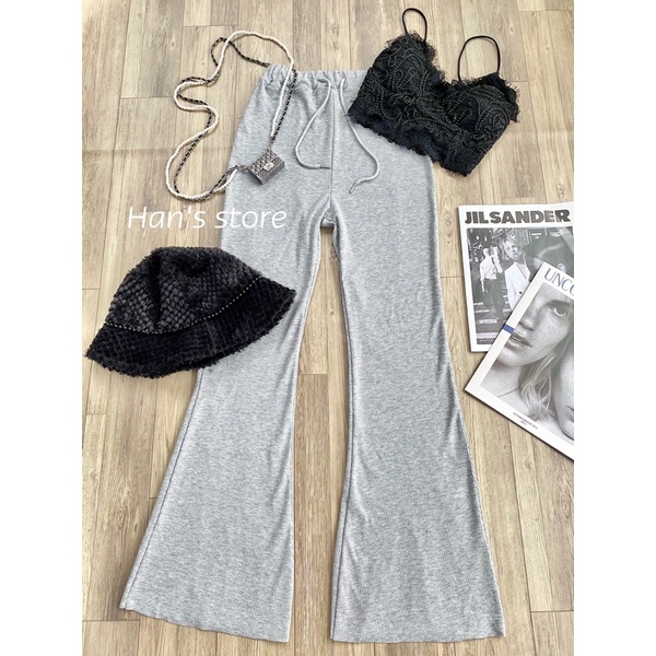 QUẦN LOE THUN CHUẨN FORM XỊN( Ảnh ThậT)