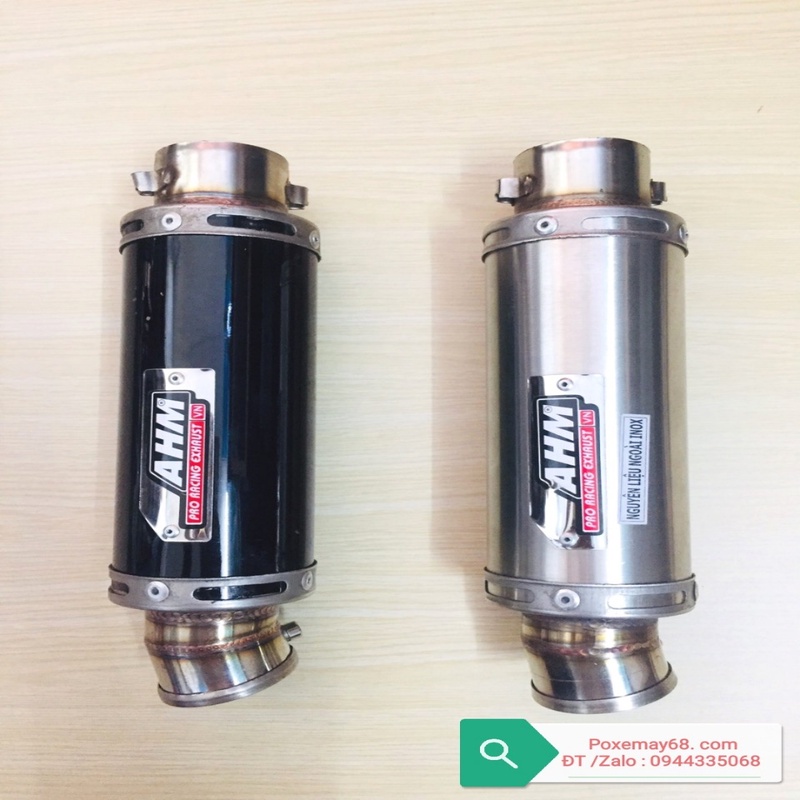 Lon tròn nhỏ AHM Inox màu bạc/ đen - LOAH10007/ LOAH10008