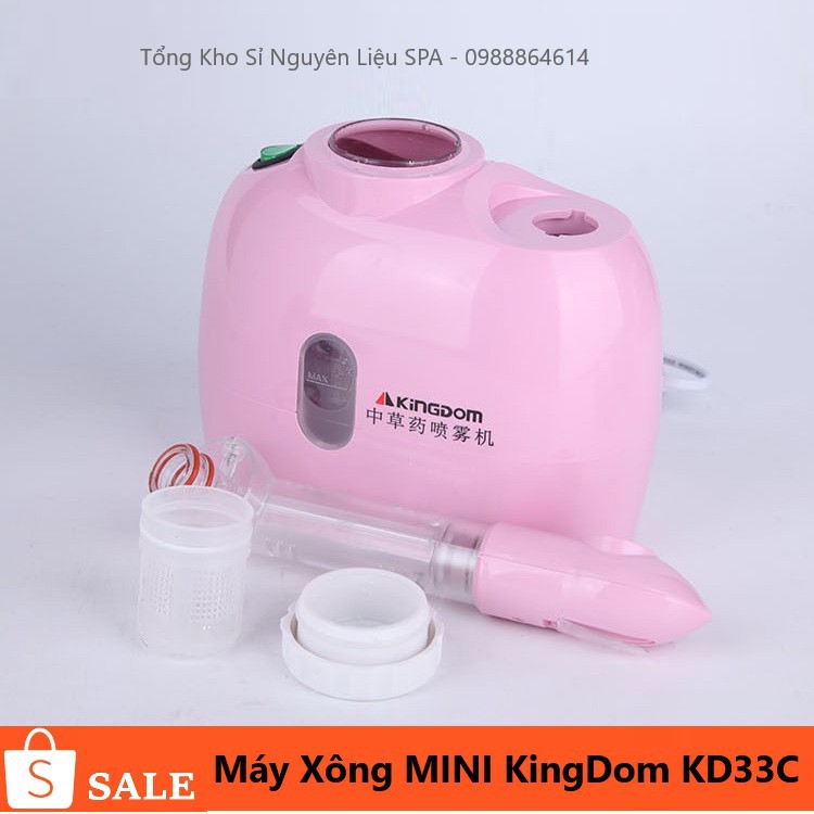 Chính Hãng Máy Xông Mặt MINI KingDom KD-33c