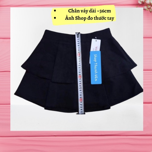 Chân váy ngắn, dáng xoè tầng xinh xắn TV417